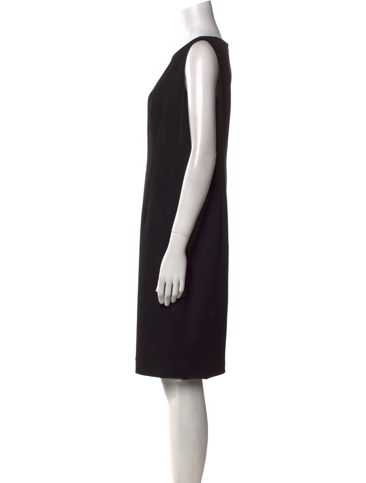Akris x Bergdorf Goodman Wool Knee-Length Dress