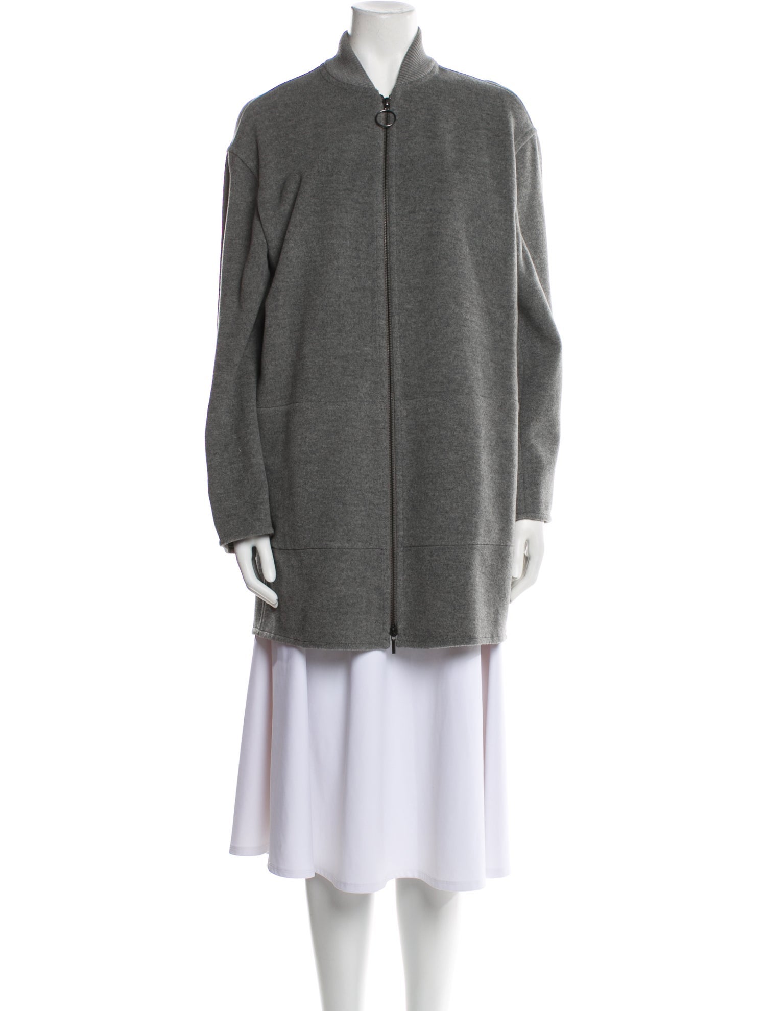 Akris x Bergdorf Goodman Wool Coat