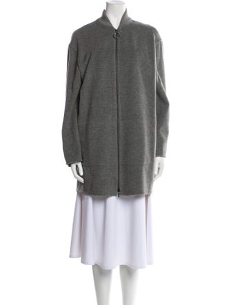 Akris x Bergdorf Goodman Wool Coat