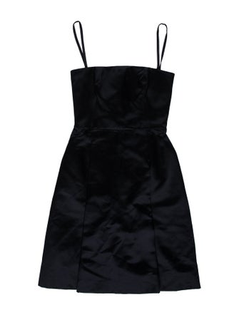 Akris x Bergdorf Goodman Silk Knee-Length Dress