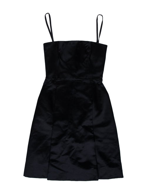 Akris x Bergdorf Goodman Silk Knee-Length Dress