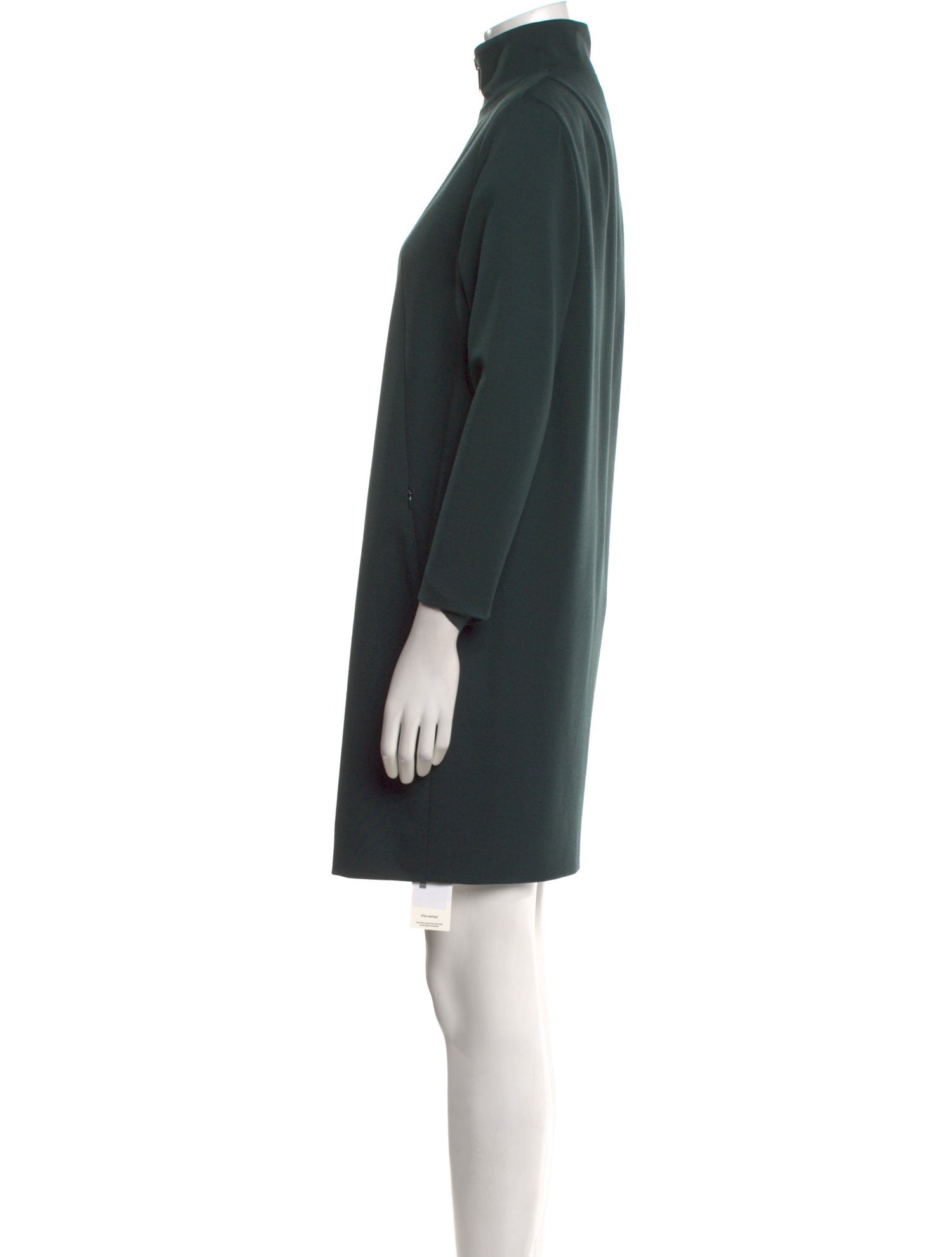 Akris x Bergdorf Goodman Wool Knee-Length Dress