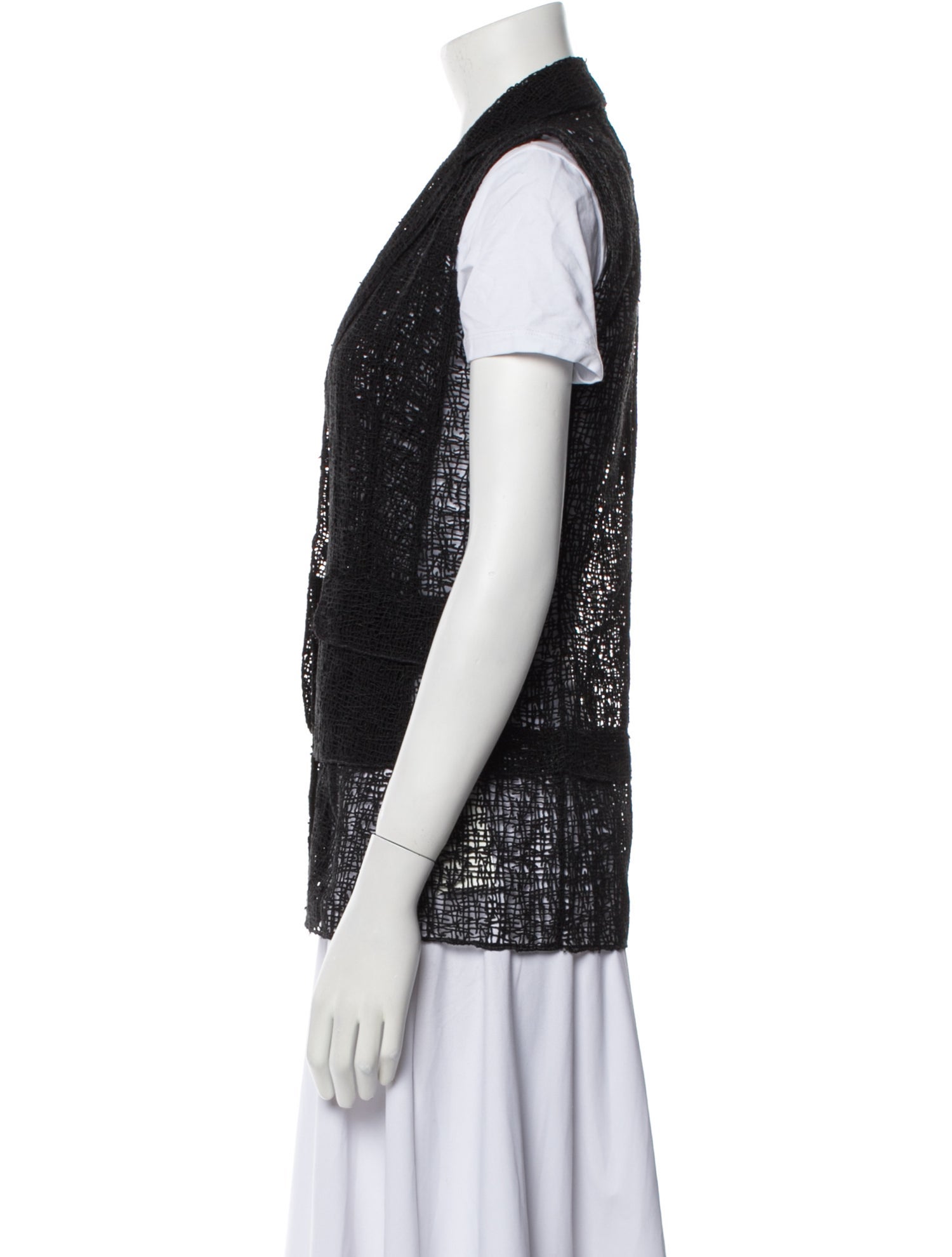 Akris x Bergdorf Goodman Silk Vest