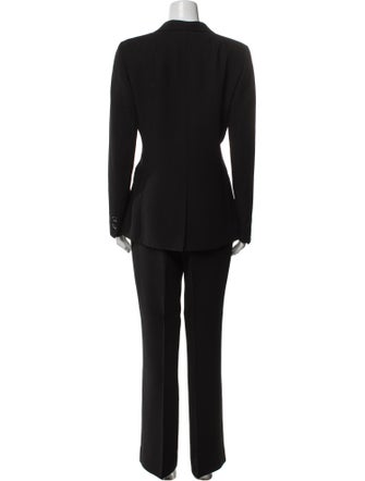 Akris x Bergdorf Goodman Wool Pantsuit