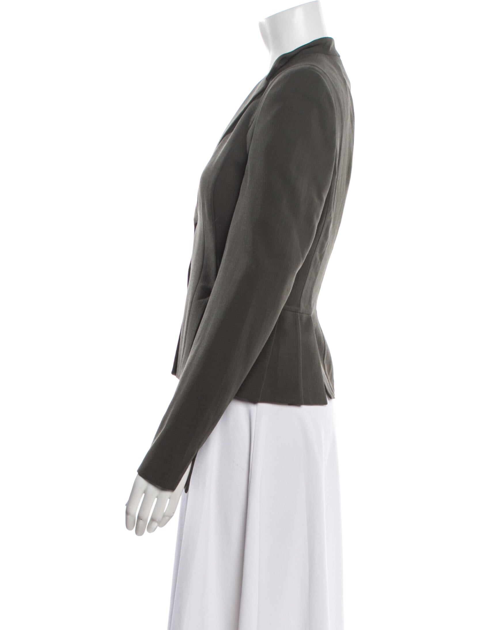 Akris x Bergdorf Goodman Wool Blazer