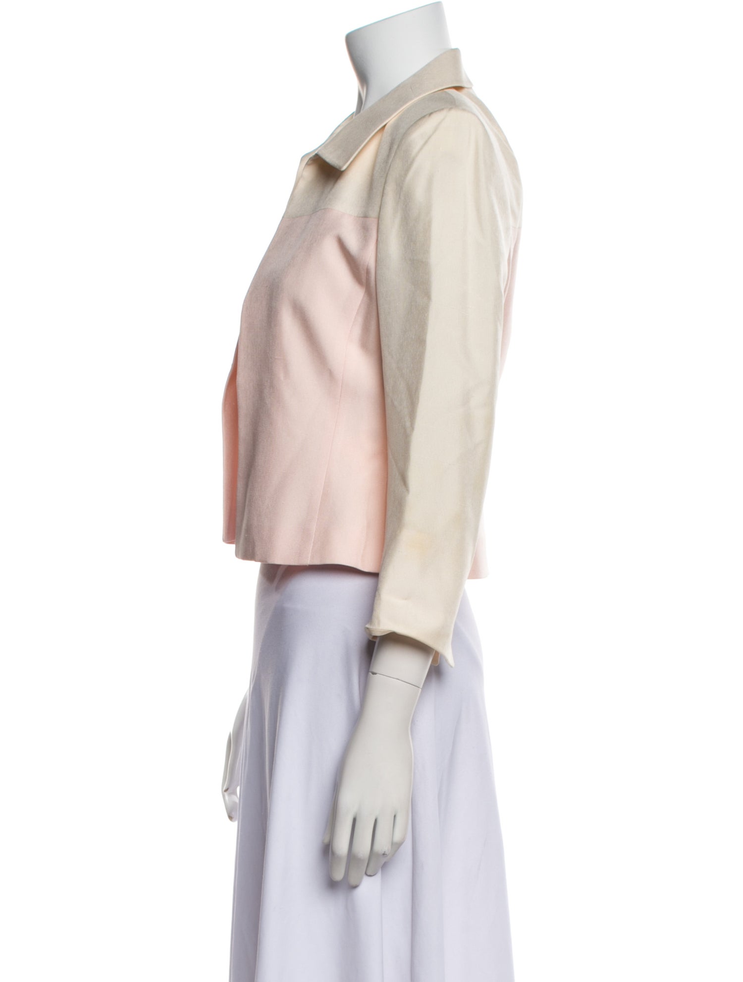 Akris x Bergdorf Goodman Silk Biker Jacket