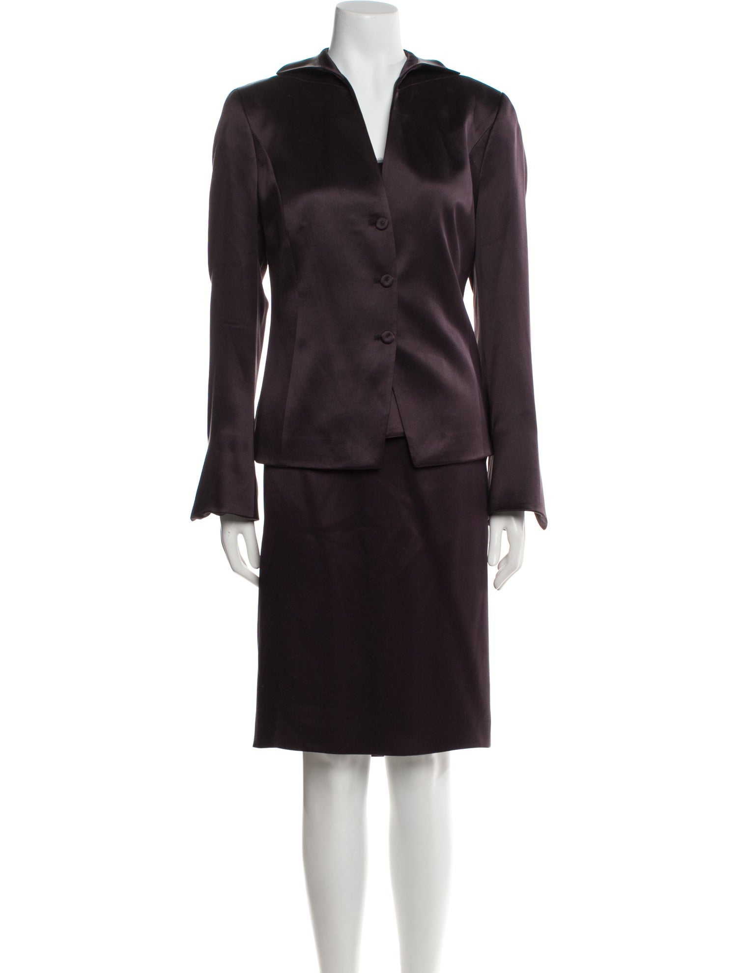 Akris x Bergdorf Goodman Silk Skirt Set