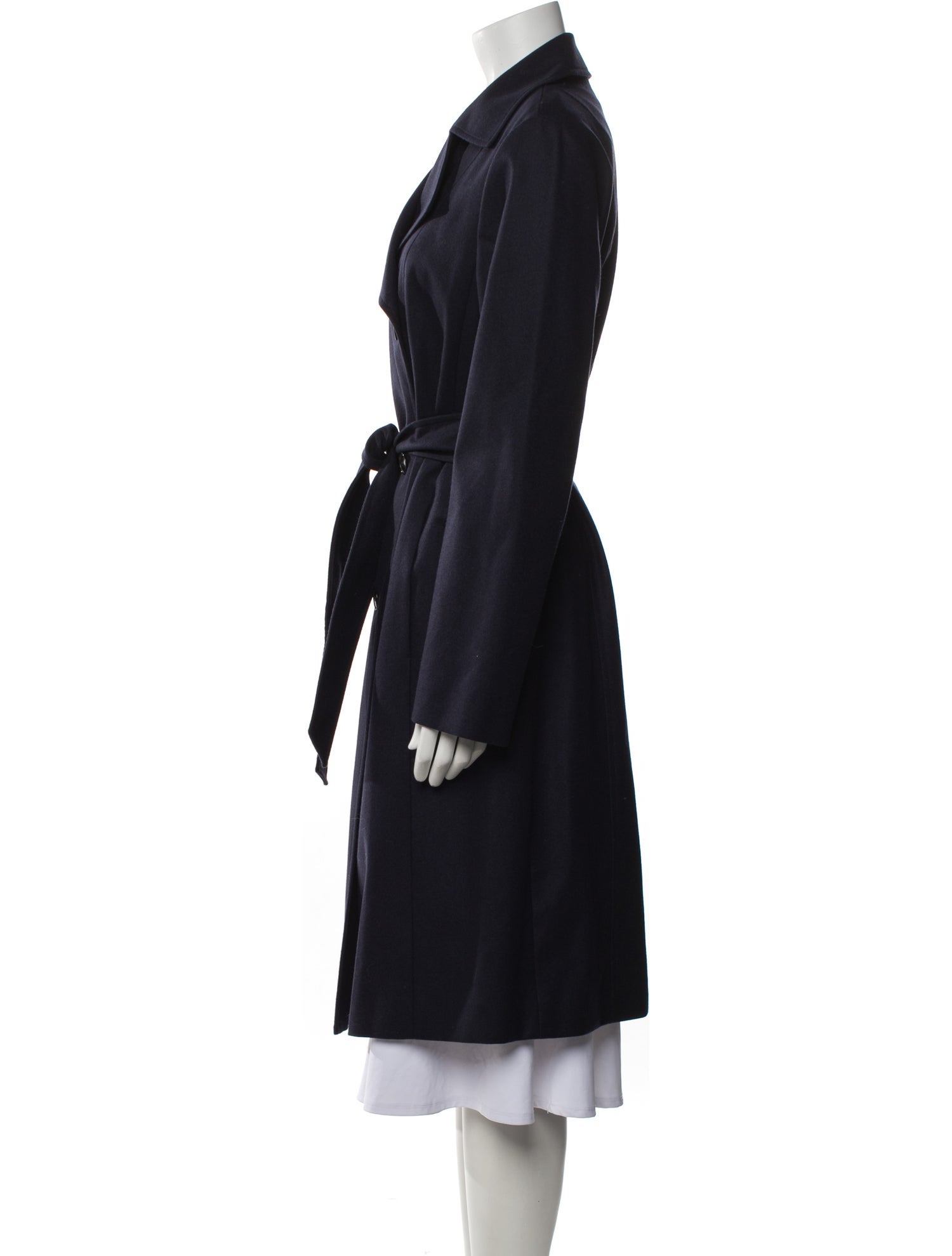 Akris x Bergdorf Goodman Cashmere Trench Coat