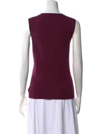 Akris x Bergdorf Goodman Cashmere Scoop Neck Sweater