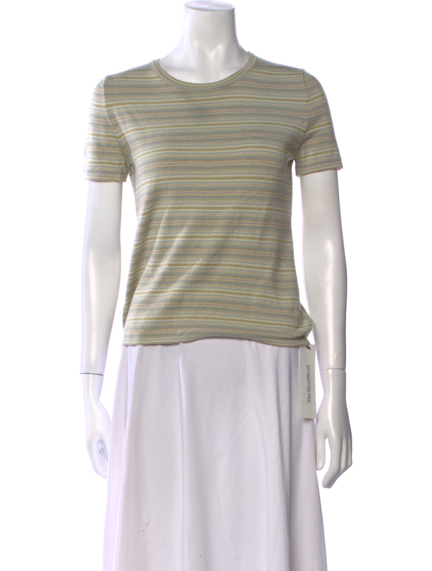 Akris x Bergdorf Goodman Cashmere Striped Sweater