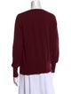 Akris x Bergdorf Goodman Cashmere V-Neck Sweater