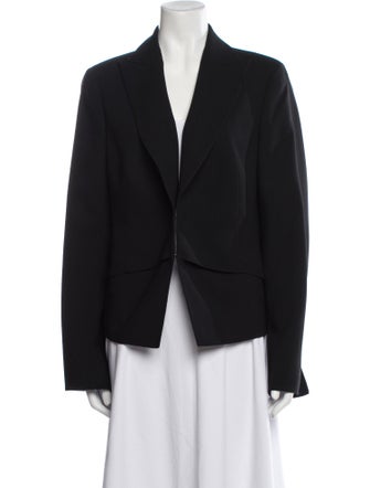 Akris x Bergdorf Goodman Wool Blazer
