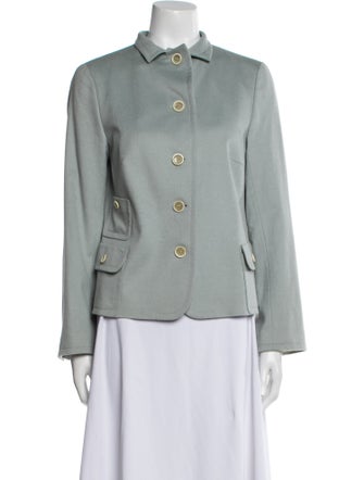 Akris x Bergdorf Goodman Wool Evening Jacket