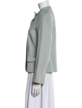 Akris x Bergdorf Goodman Wool Evening Jacket