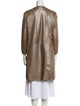 Akris x Bergdorf Goodman Suede Trench Coat