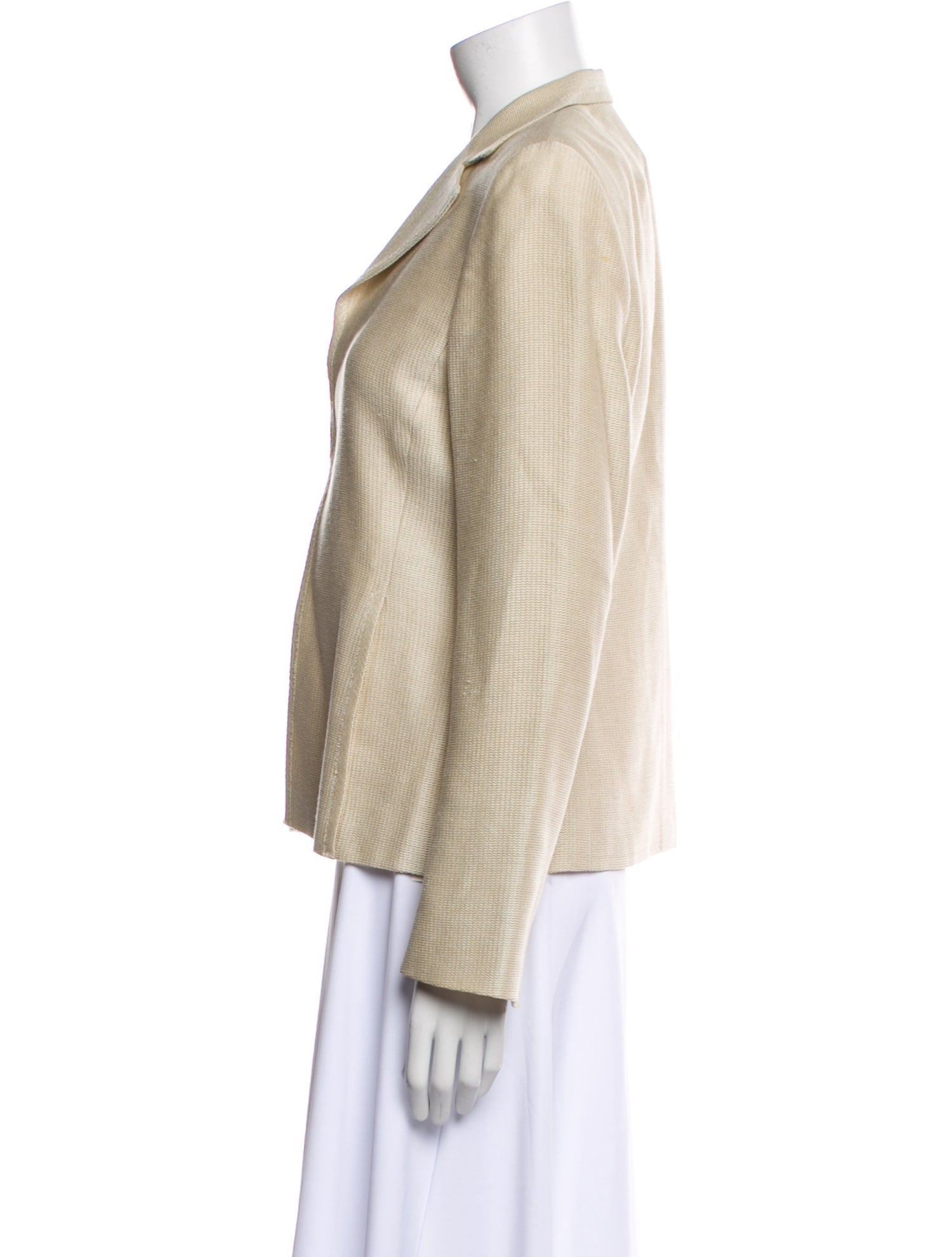 Akris x Bergdorf Goodman Wool Printed Blazer