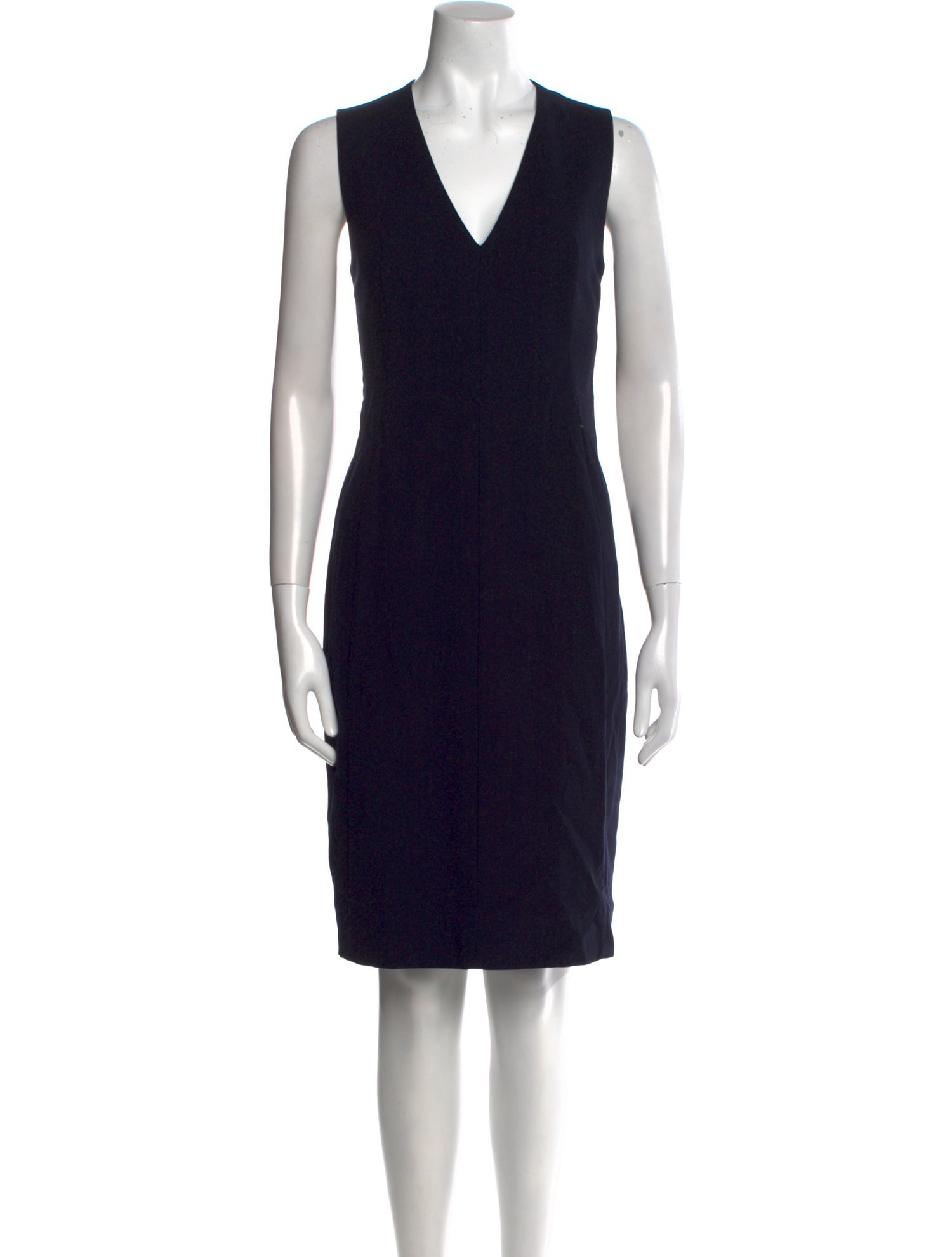 Akris x Bergdorf Goodman Wool Knee-Length Dress