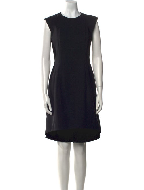 Akris x Bergdorf Goodman Crew Neck Knee-Length Dress