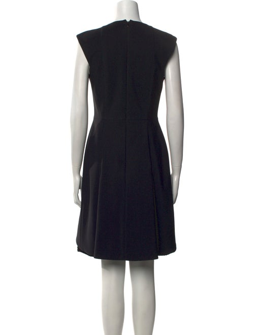 Akris x Bergdorf Goodman Crew Neck Knee-Length Dress
