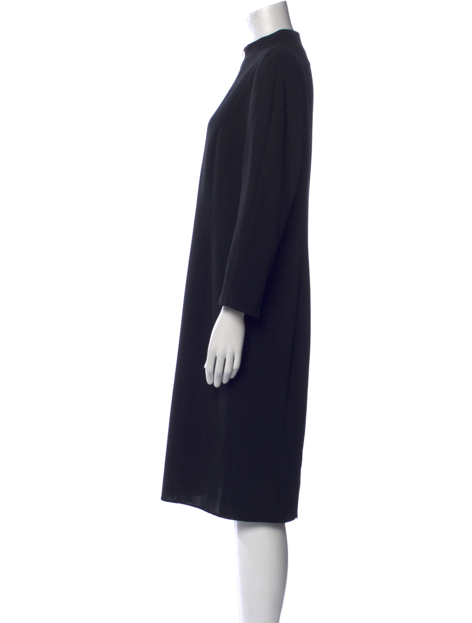 Akris x Bergdorf Goodman Wool Midi Length Dress