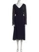 Akris x Bergdorf Goodman Silk Long Dress