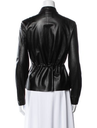 Akris x Bergdorf Goodman Suede Biker Jacket