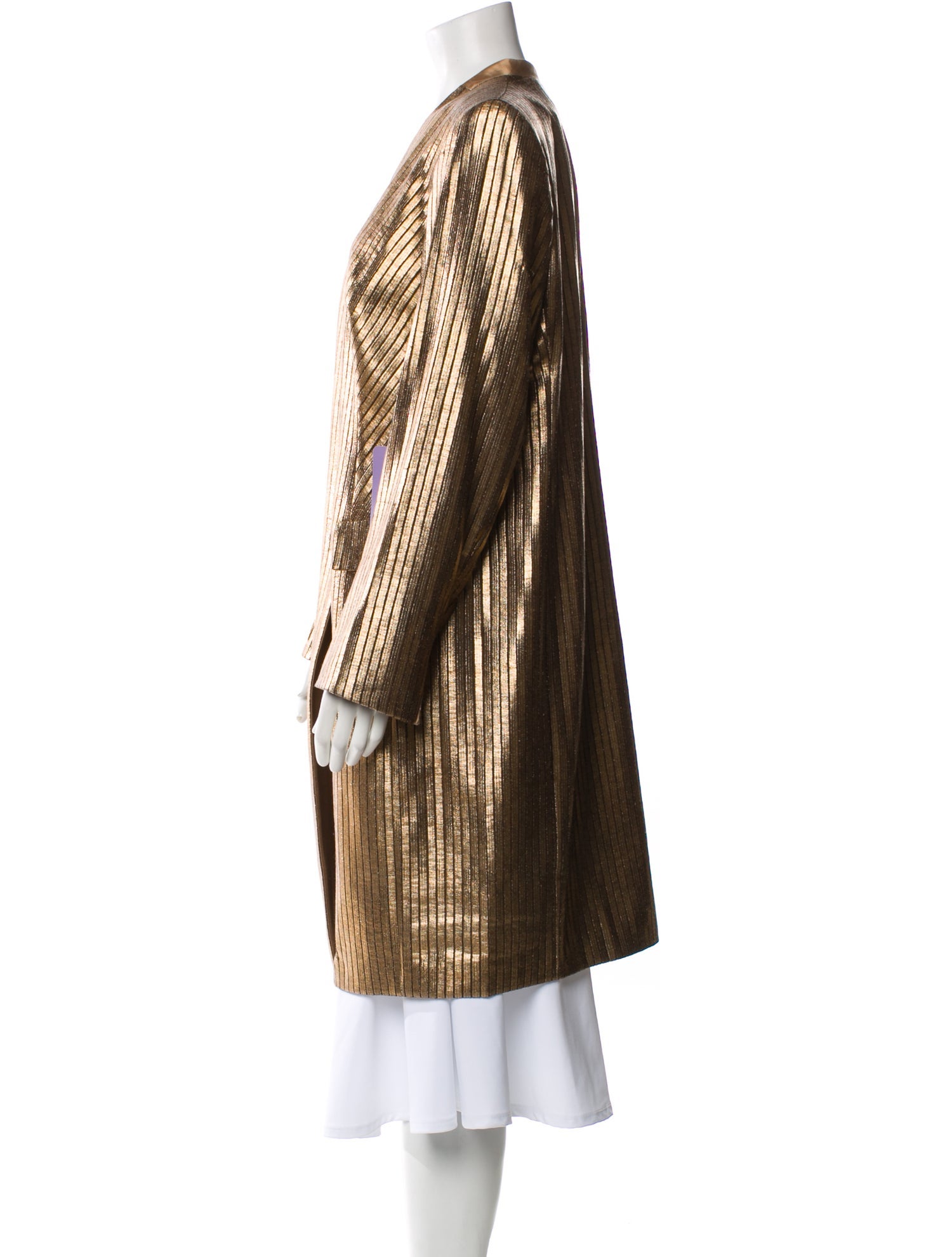 Akris x Bergdorf Goodman Printed Faux Fur Coat w/ Tags