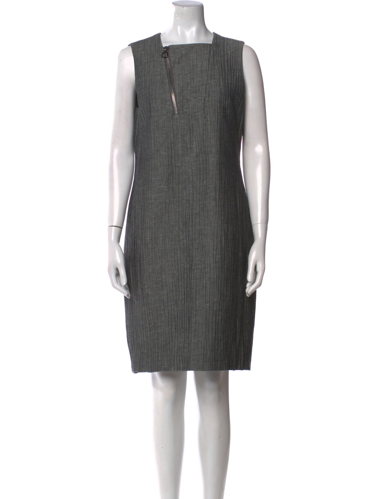 Akris x Bergdorf Goodman Wool Knee-Length Dress