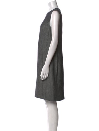 Akris x Bergdorf Goodman Wool Knee-Length Dress