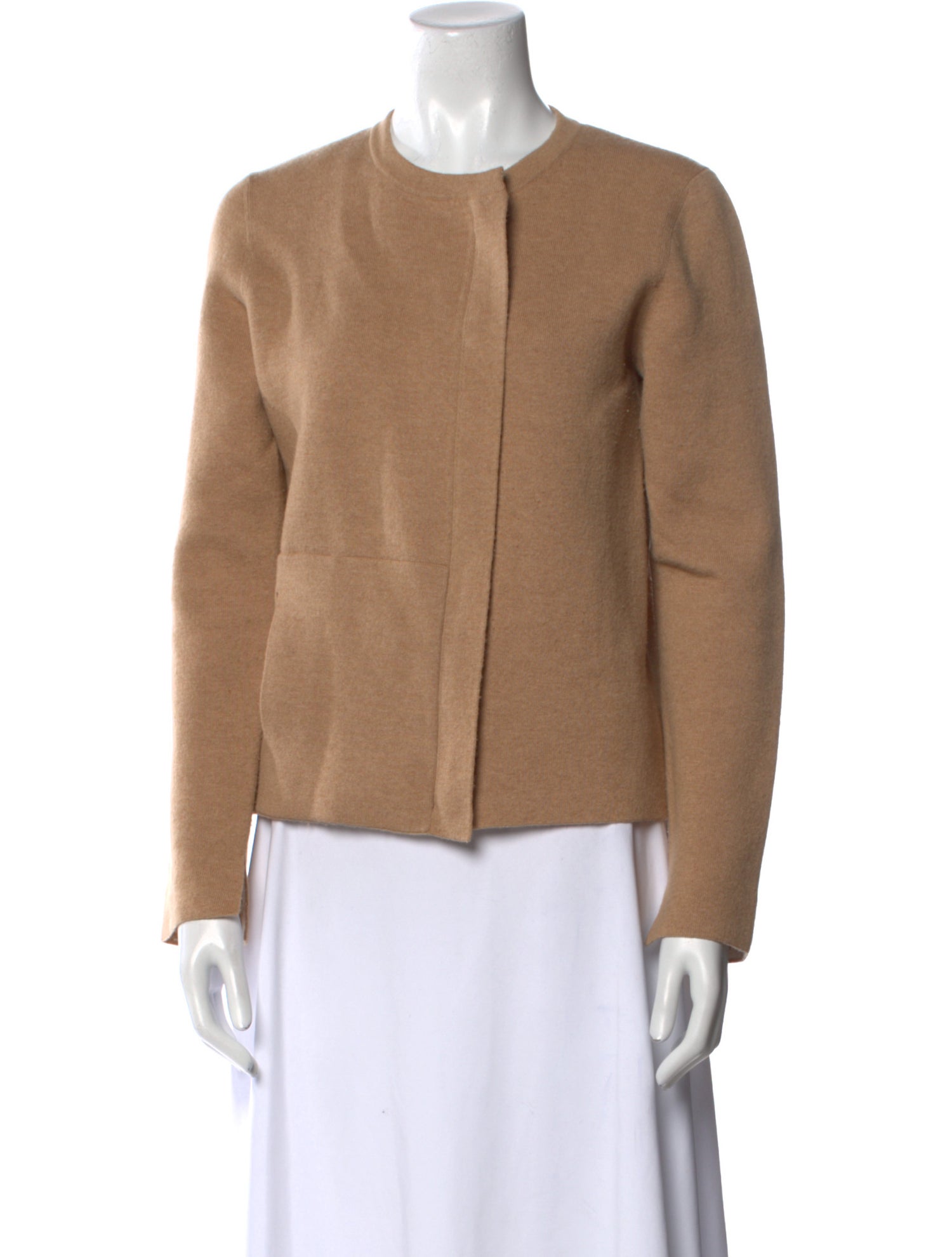 Akris x Bergdorf Goodman Cashmere Crew Neck Sweater