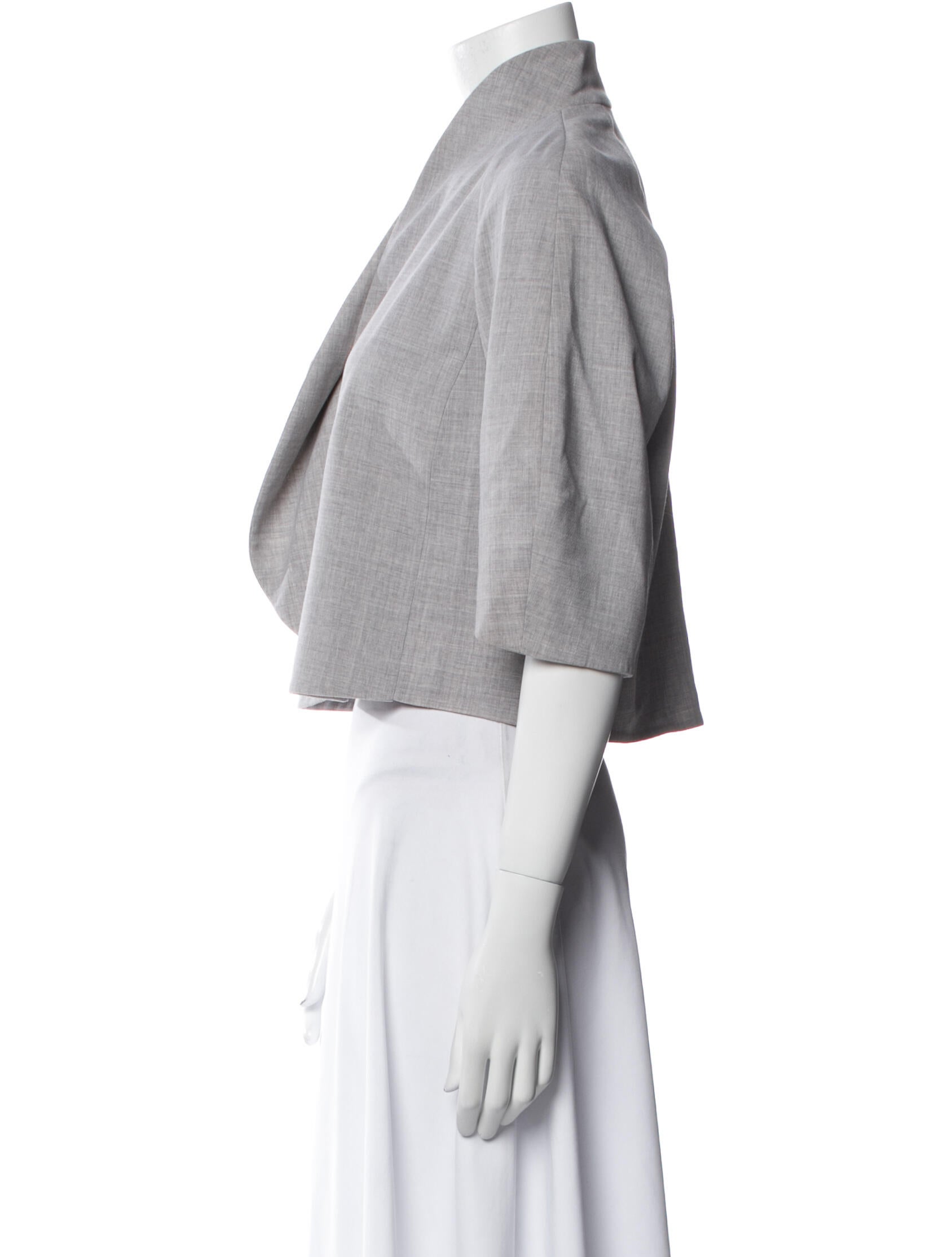 Akris x Bergdorf Goodman Wool Bolero