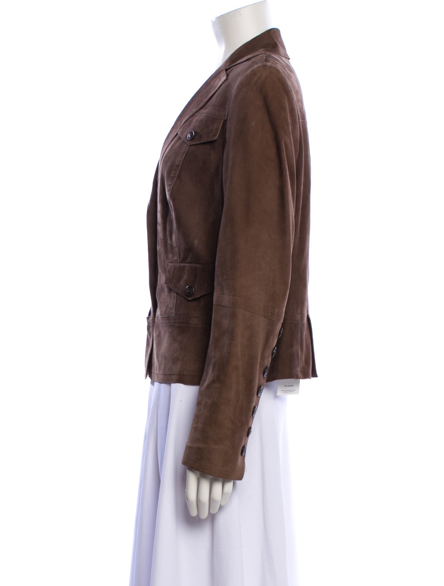 Akris x Bergdorf Goodman Suede Blazer