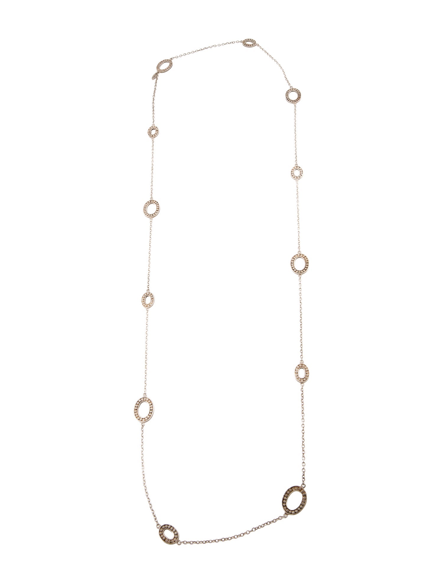 Anna Beck Oval Dot Station Necklace
