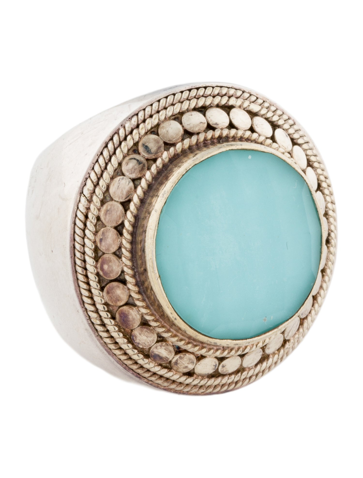 Anna Beck Quartz Doublet Cocktail Ring