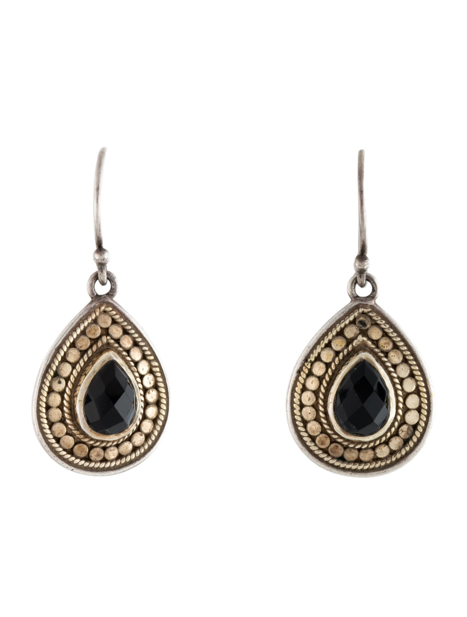 Anna Beck Onyx Drop Earrings