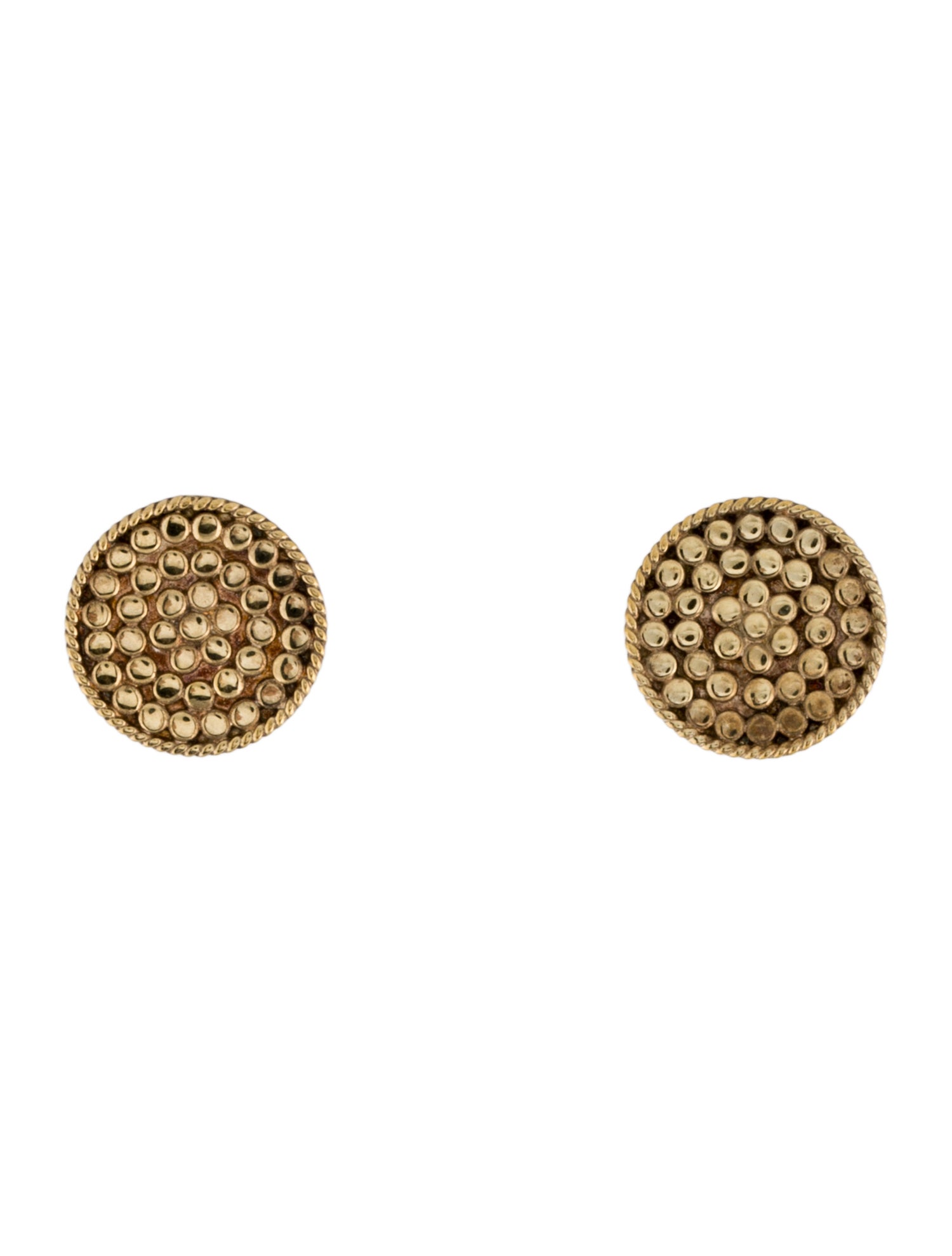 Anna Beck Classic Two-Tone Stud Earrings