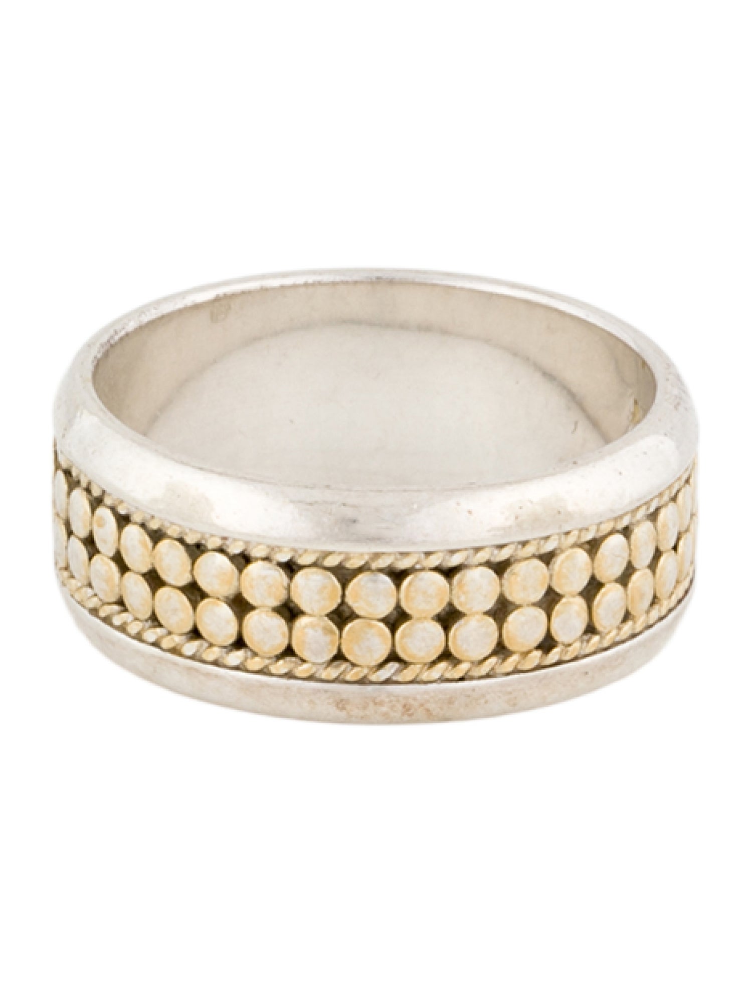 Anna Beck Two-Tone Band Ring