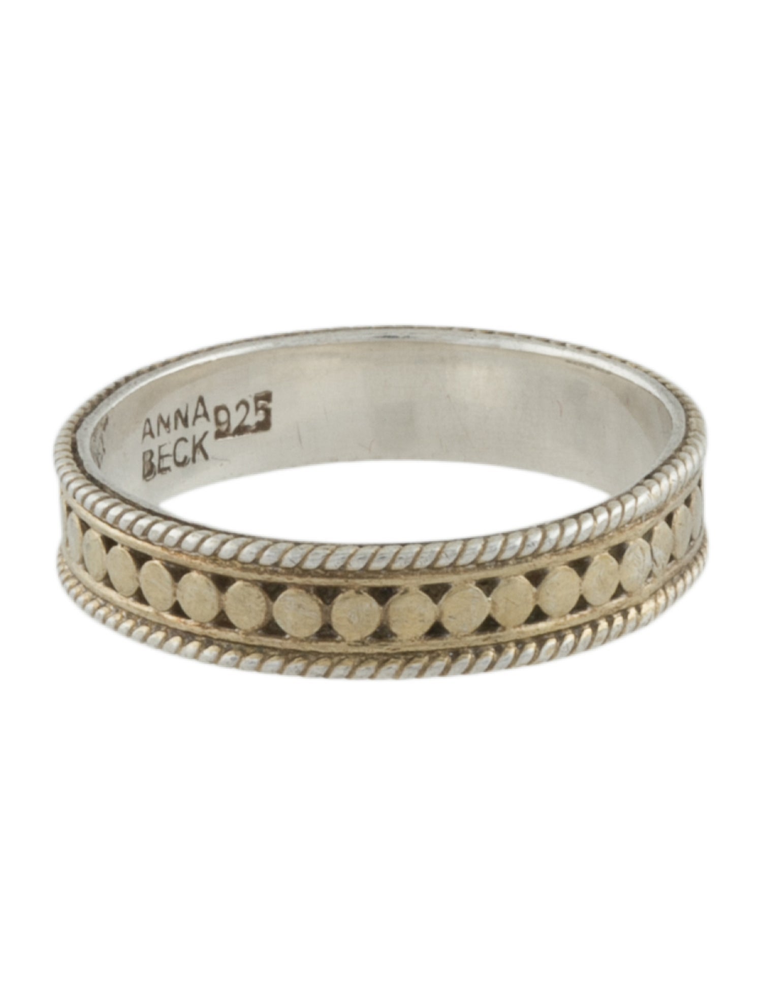 Anna Beck Dot Classic Stacking Ring