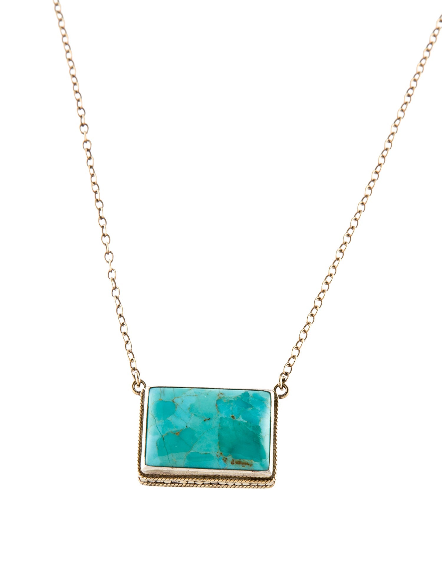 Anna Beck Turquoise Pendant Necklace