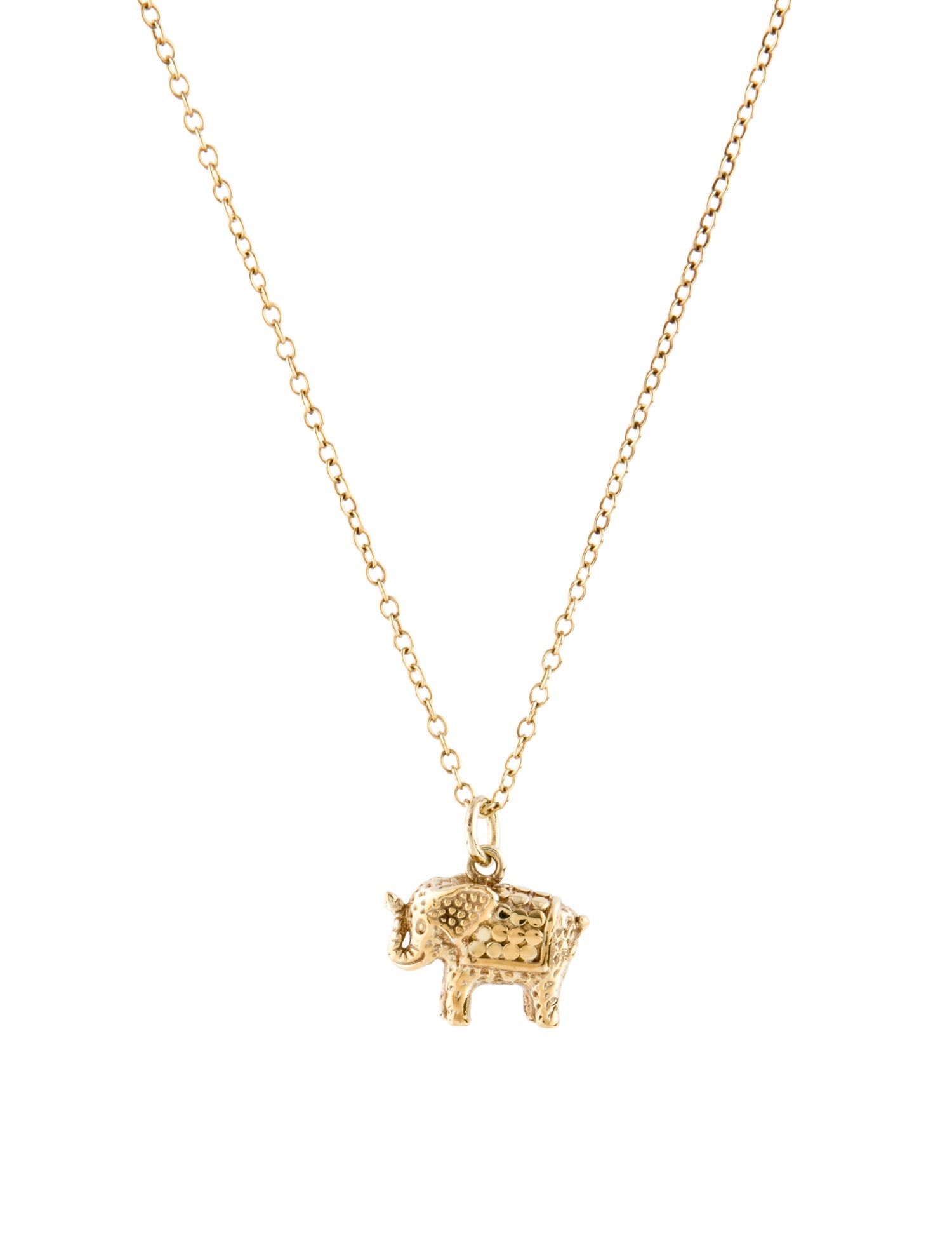Anna Beck Elephant Pendant Necklace
