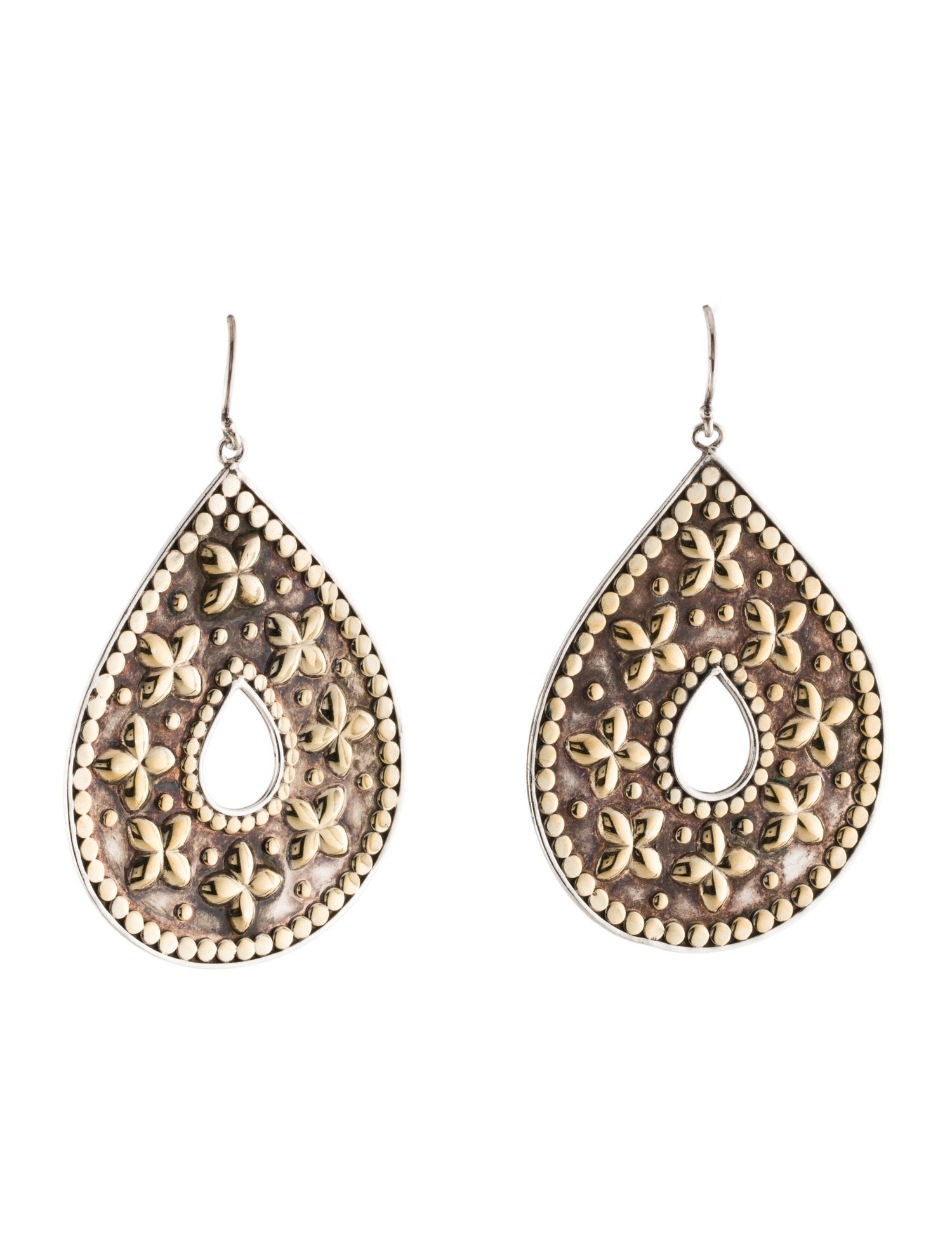 Anna Beck Two-Tone Drop Earrings
