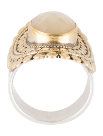 Anna Beck Quartz & Mother of Pearl Doublet Cocktail Ring