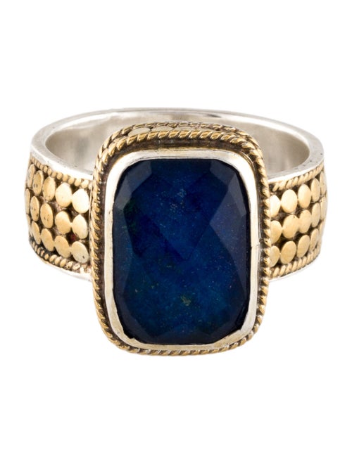 Anna Beck Lapis Lazuli & Glass Doublet Cocktail Ring