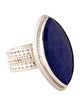 Anna Beck Quartz & Lapis Lazuli Doublet Cocktail Ring