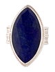 Anna Beck Quartz & Lapis Lazuli Doublet Cocktail Ring