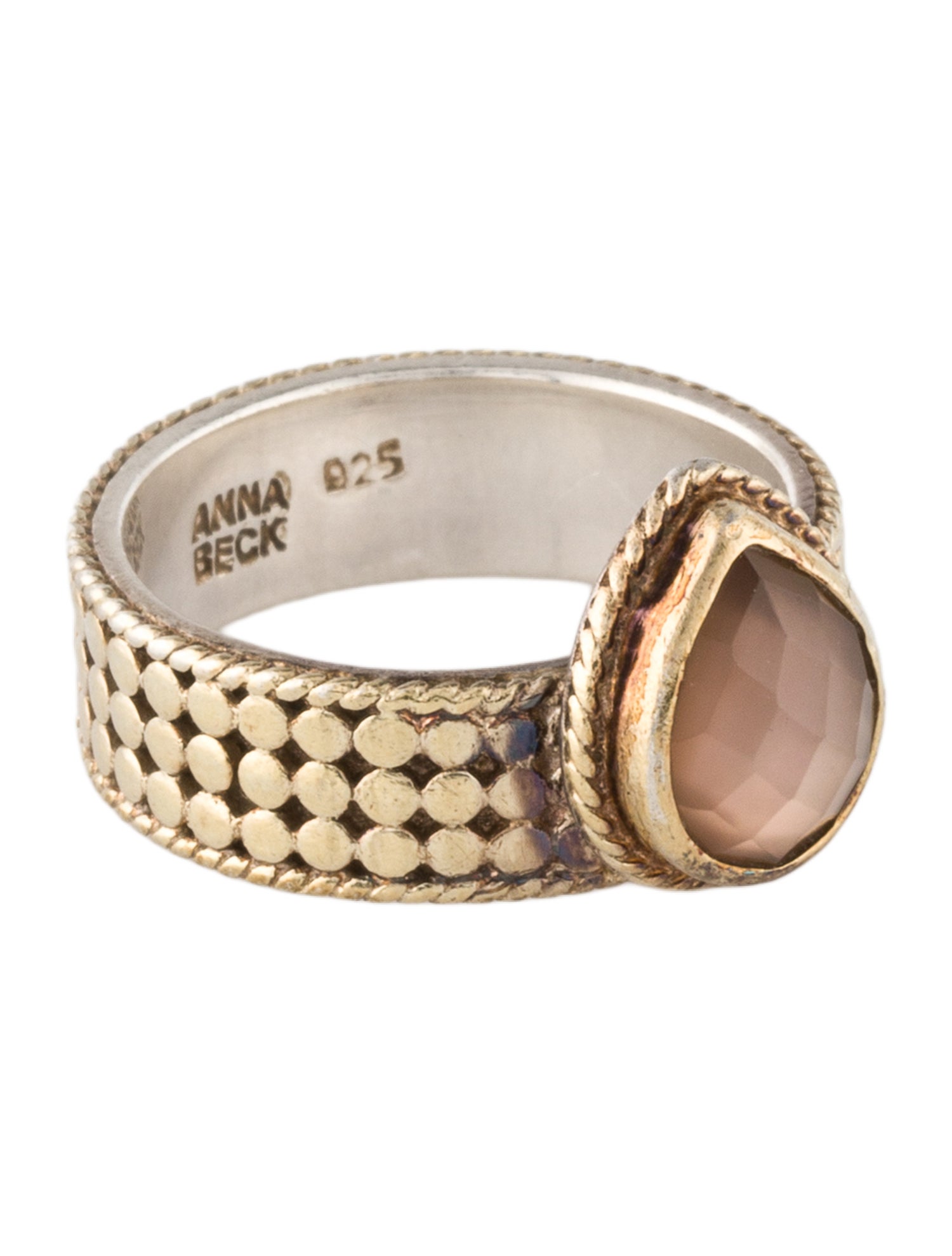 Anna Beck Quartz & Mother of Pearl Doublet Cocktail Ring