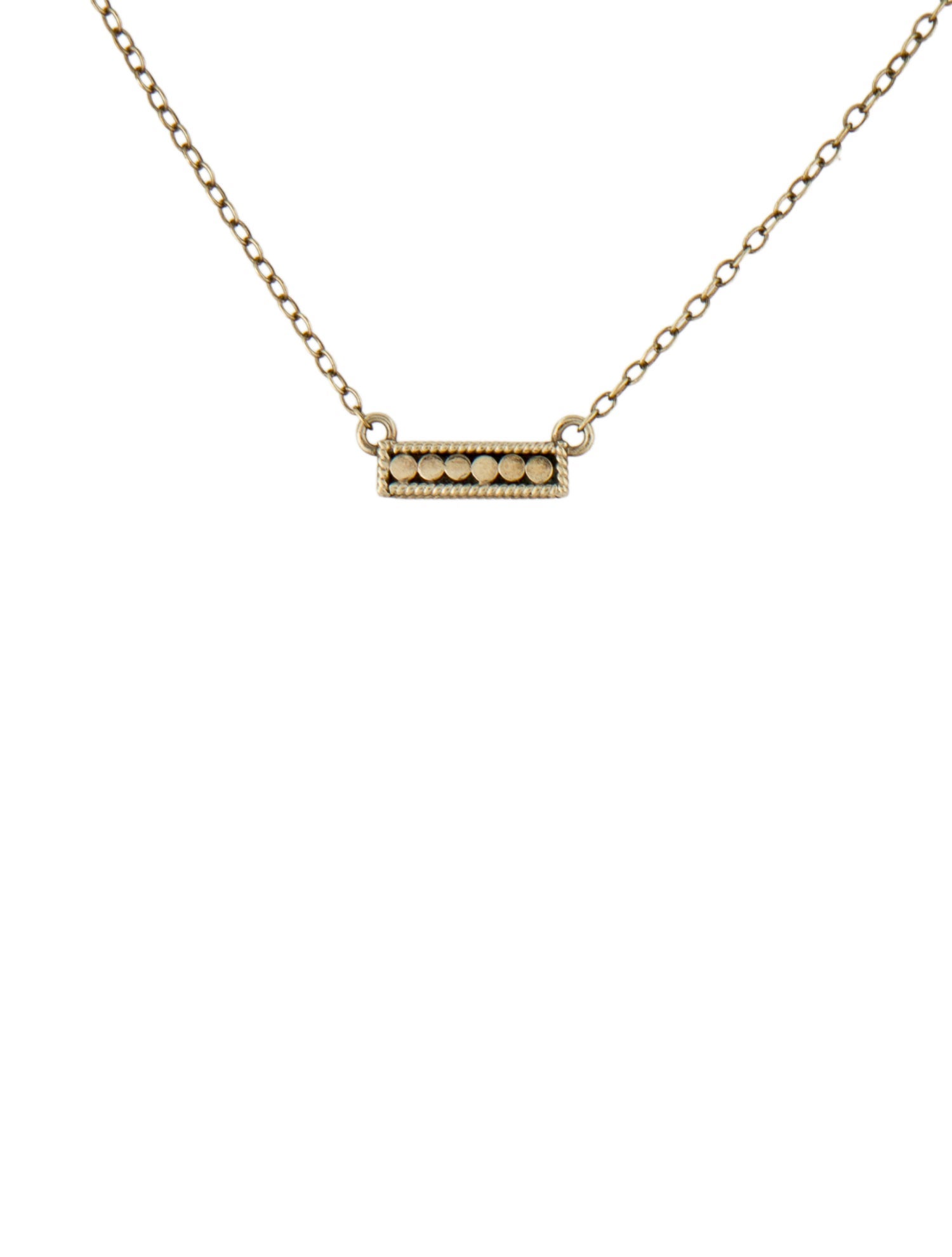Anna Beck Bar Pendant Necklace