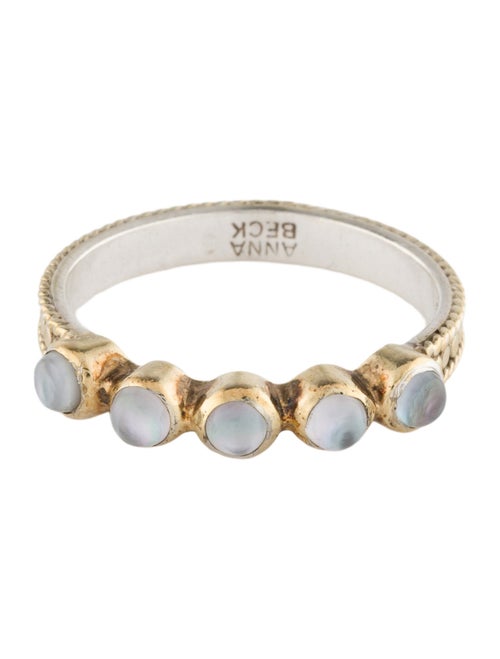 Anna Beck Quartz & Mother of Pearl Doublet Band