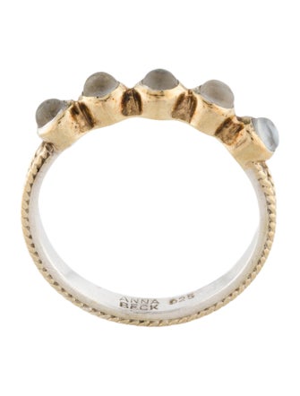 Anna Beck Quartz & Mother of Pearl Doublet Band