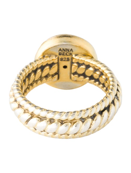 Anna Beck Twisted Pearl Cocktail Ring